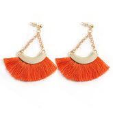 Swing Tassel Boho Fringe Earrings